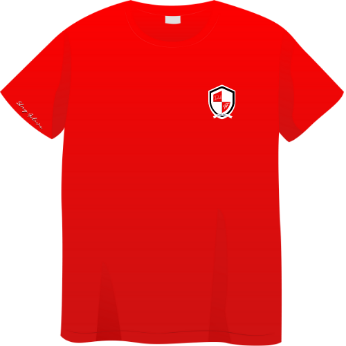 "Badge of Honor" Crew Neck (Red) image 2