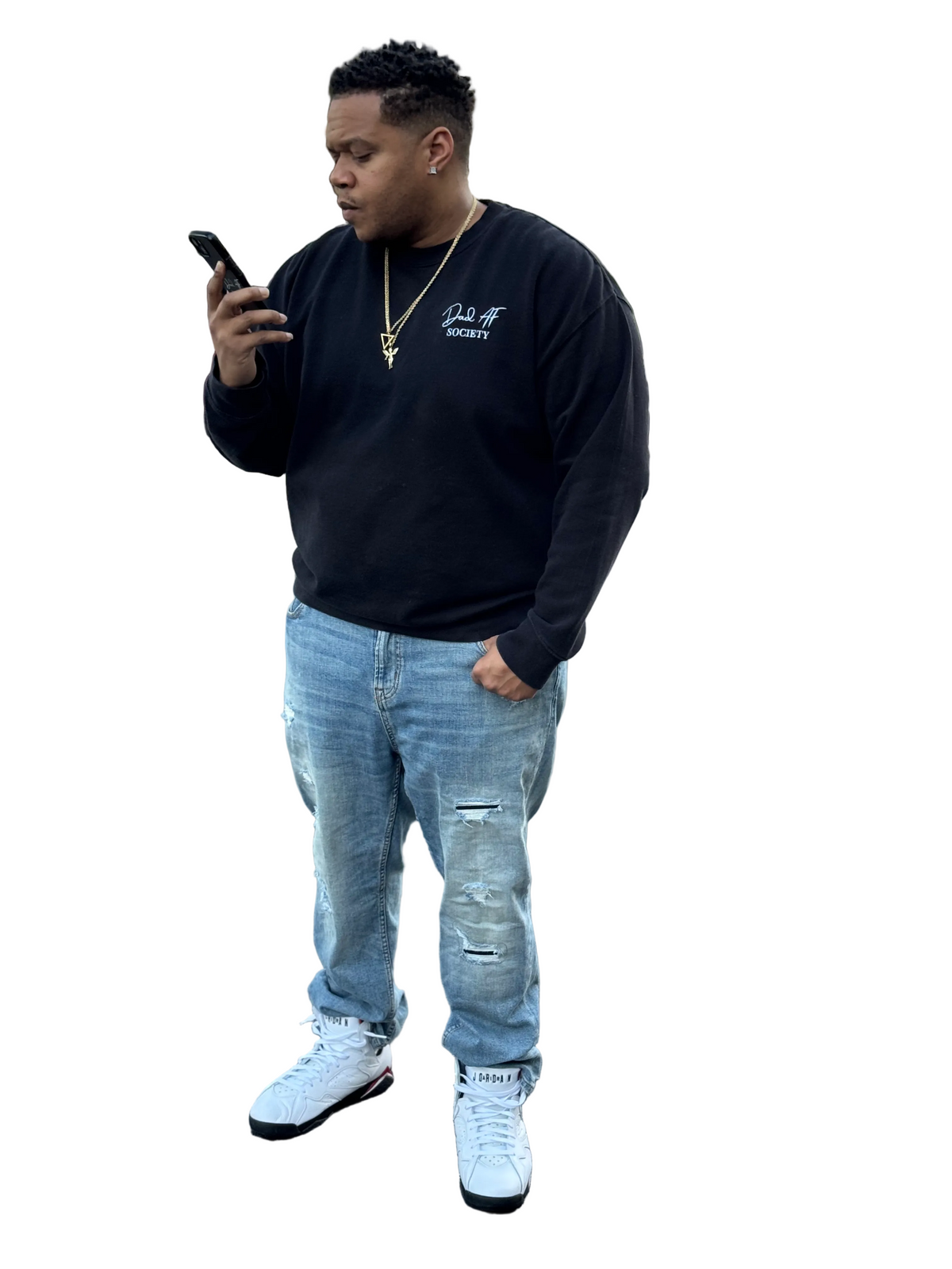 Dad AF Society Sweatshirt image 0
