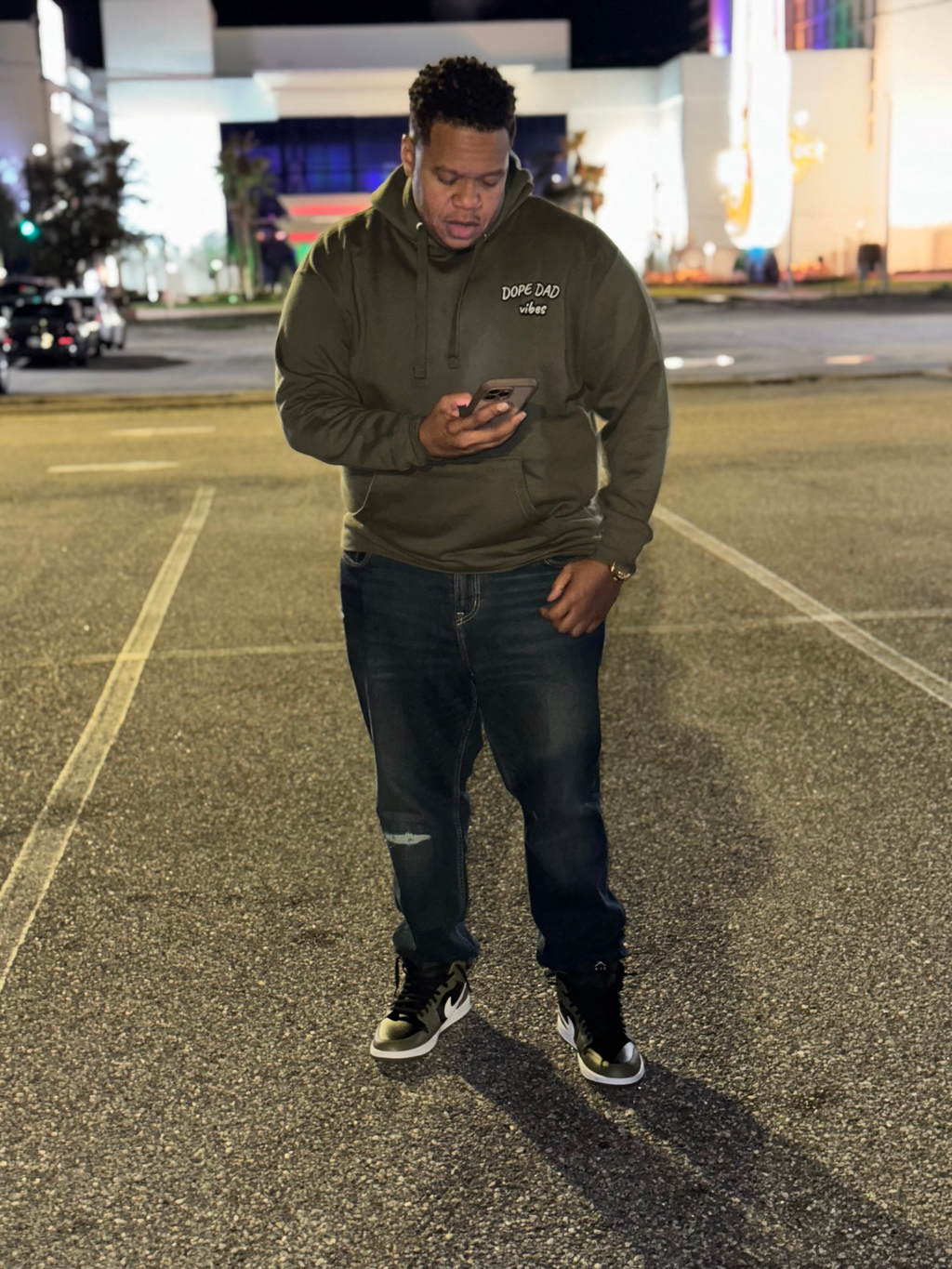 Dope Dad Vibes Hoodie image 3