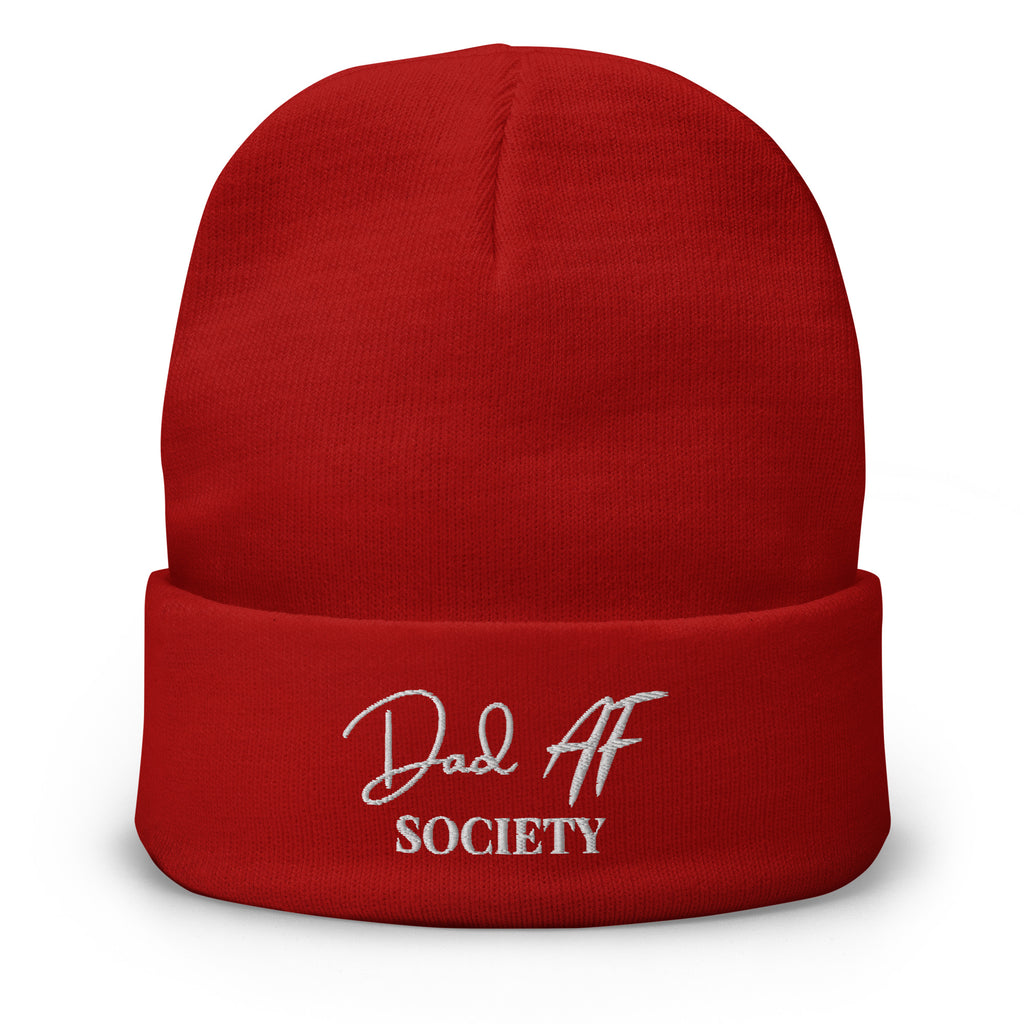 Dad AF Society Embroidered Beanie image 5