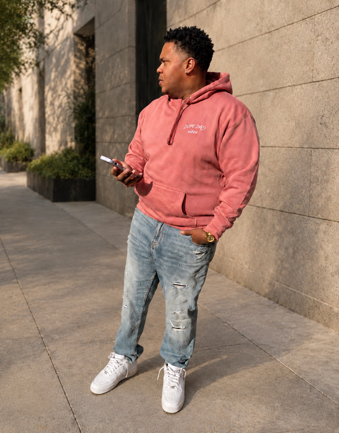“Dope Dad Vibes Bright Side"
