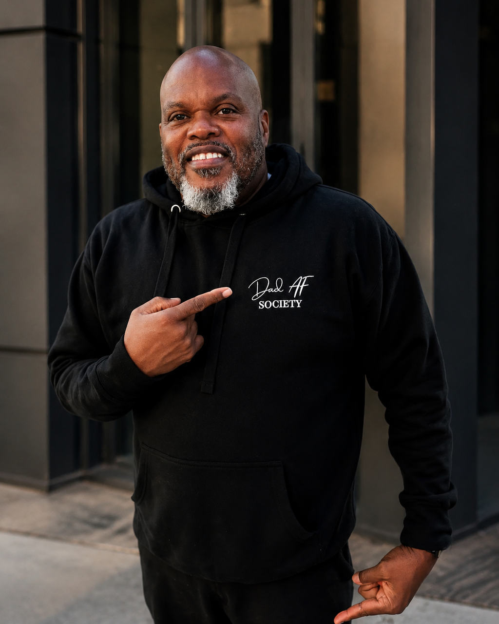 “Dad AF Society” Hoodie Season
