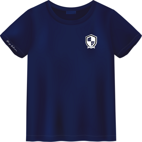 "Badge of Honor" Crew Neck (Navy Blue) image 1